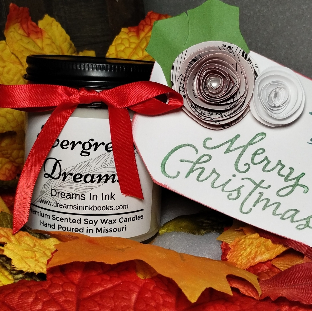 6oz 100% Soy Wax Candle - Evergreen Dreams